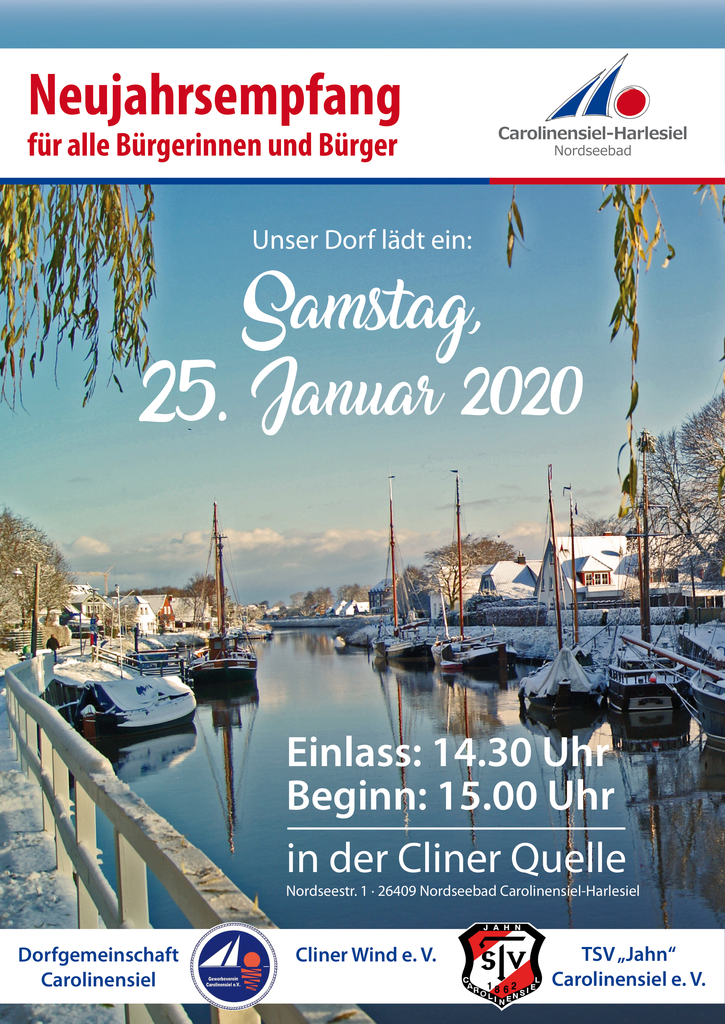 Neujahrsempfang - Carolinensiel